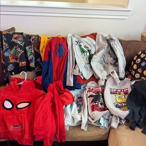 Kids bundle of sweater shirts and long sleeve tops